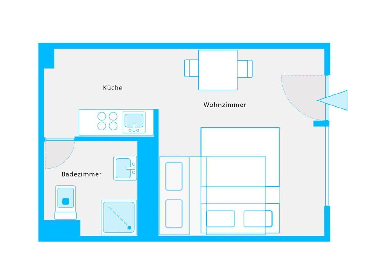 The Koburger Vh, For Up To 4 With High Bed Berlijn